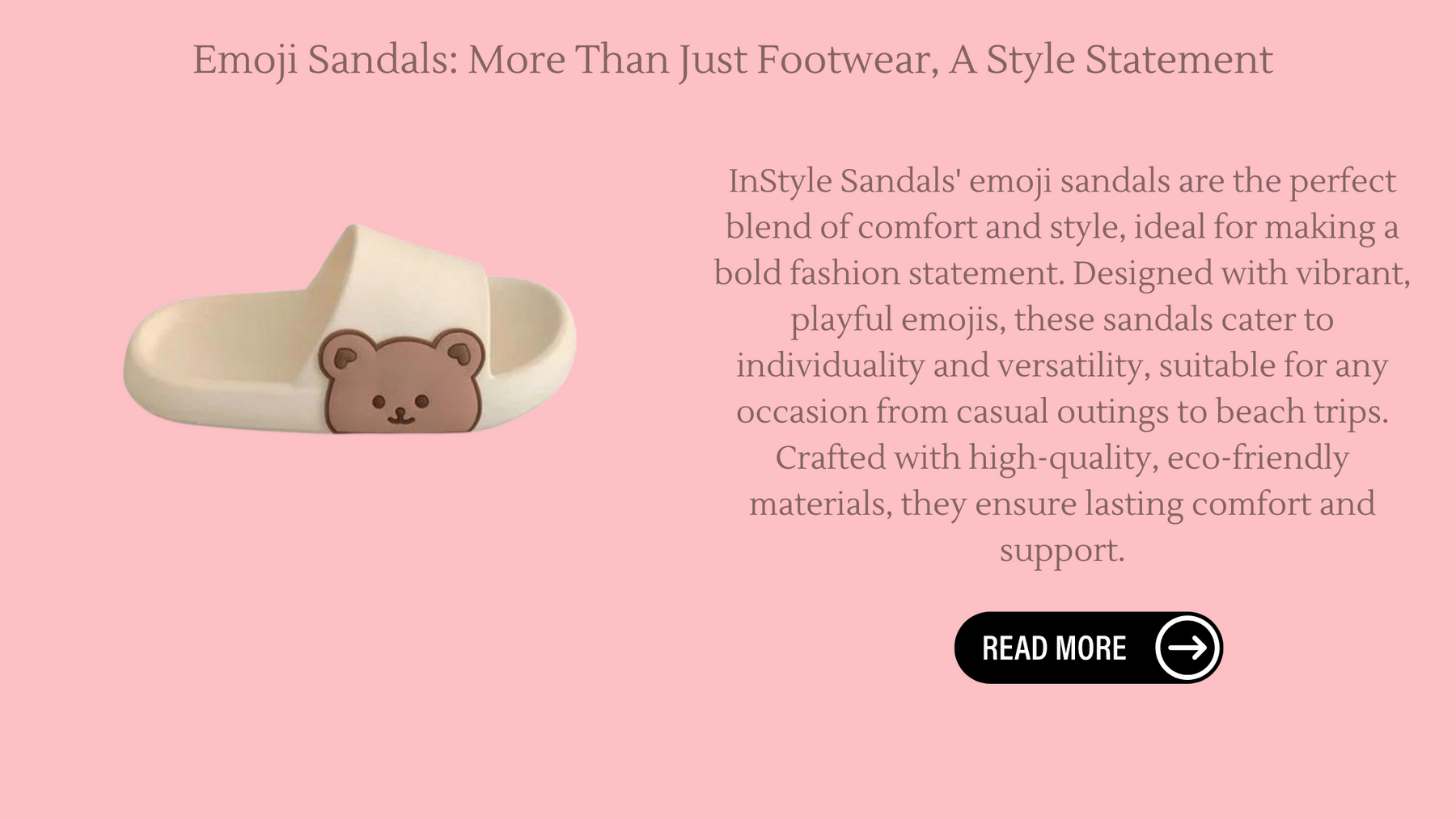 Emoji Sandals: More Than Just Footwear, A Style Statement