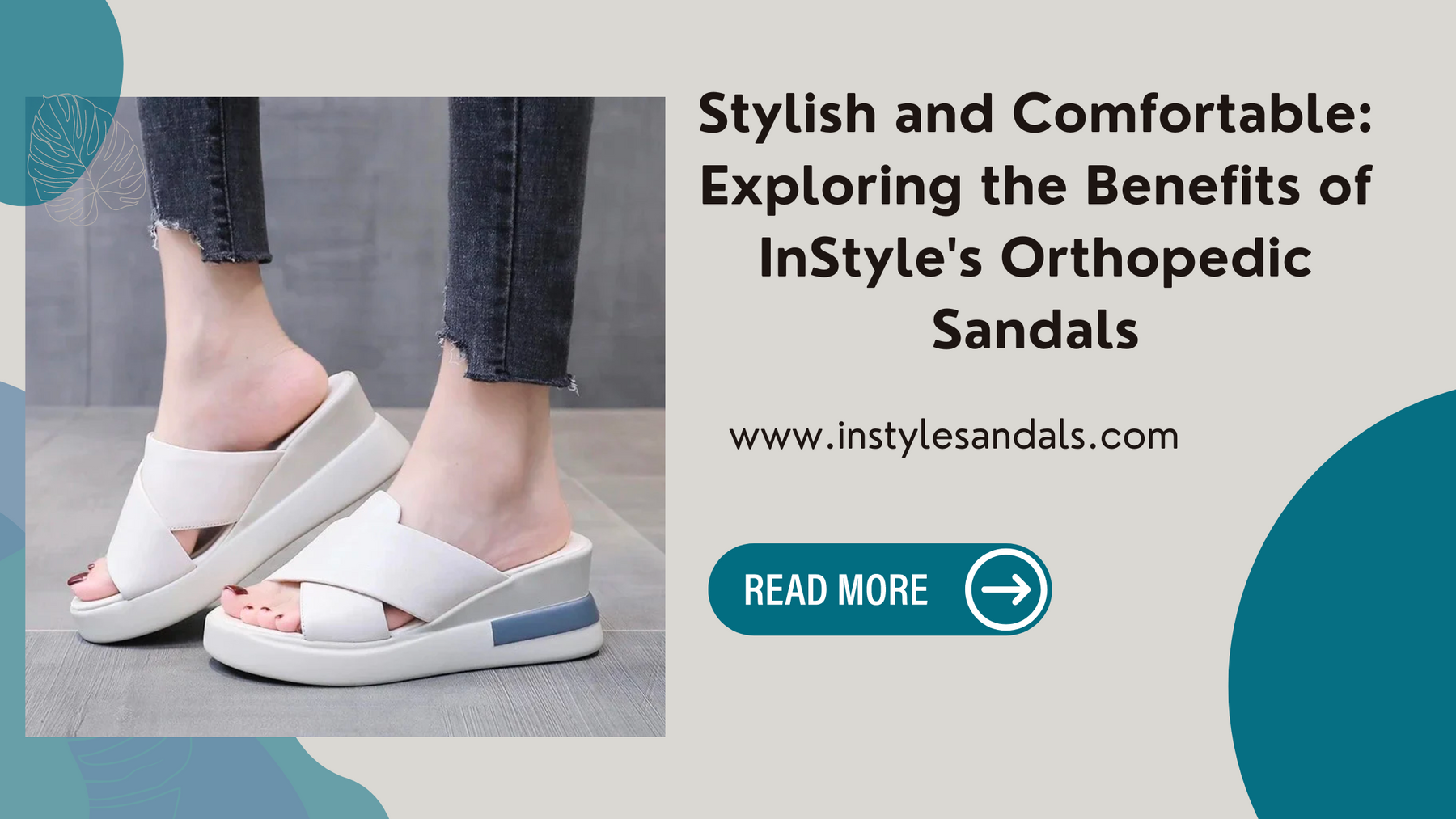 Step into Style and Comfort with InStyle's Orthopedic Sandals