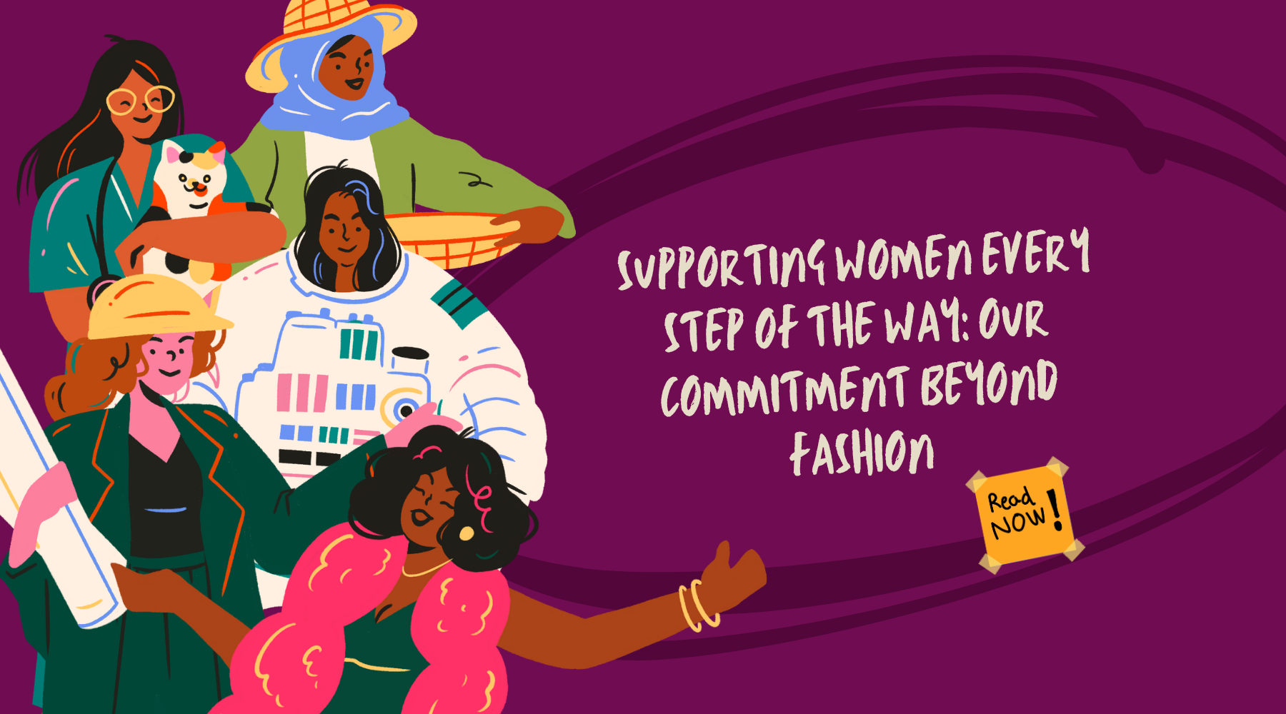 Supporting Women Every Step of the Way: Our Commitment Beyond Fashion