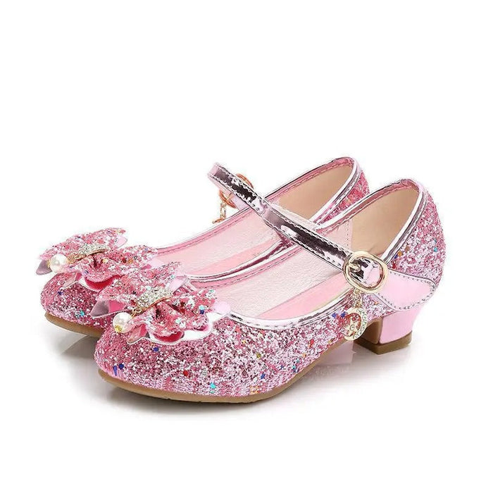 Princess Butterfly Shoes With Diamond Bowknot