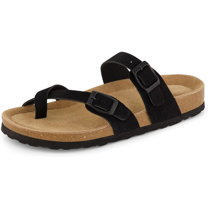 Essential Dual Strap Sandals For Women