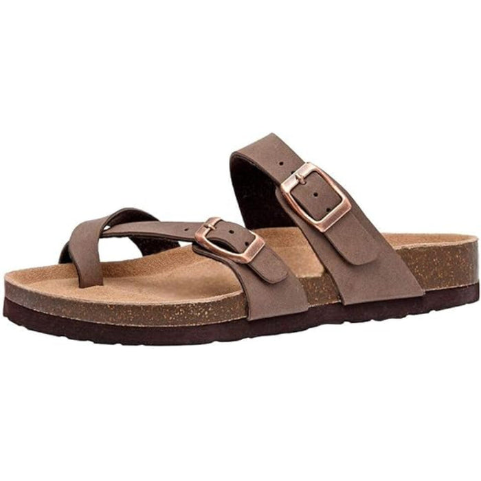 Essential Dual Strap Sandals For Women