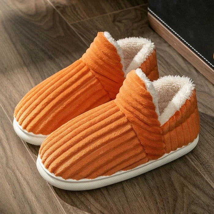 Solid Quilted Pattern Slippers