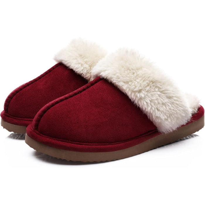 Plush Memory Foam Slippers For Indoor And Outdoor