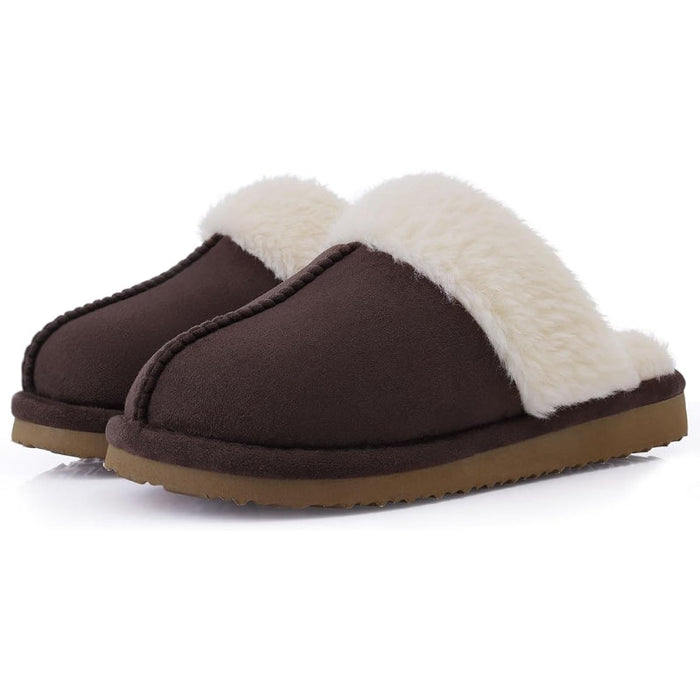 Plush Memory Foam Slippers For Indoor And Outdoor