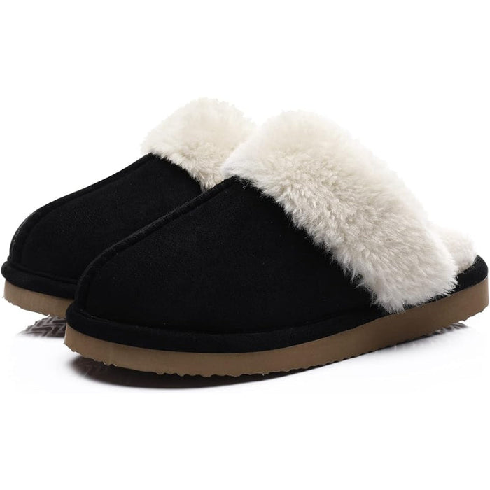 Plush Memory Foam Slippers For Indoor And Outdoor