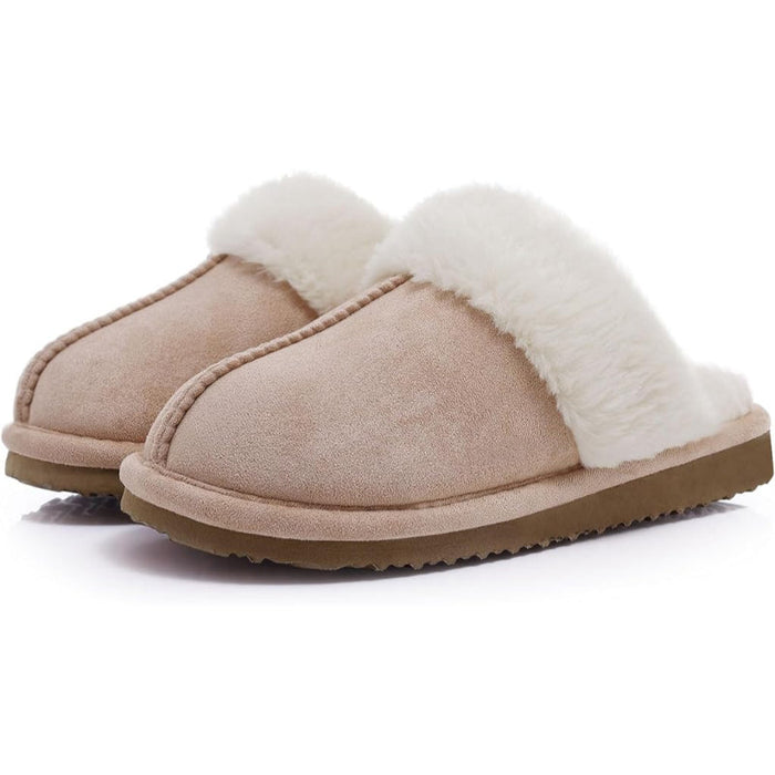 Plush Memory Foam Slippers For Indoor And Outdoor