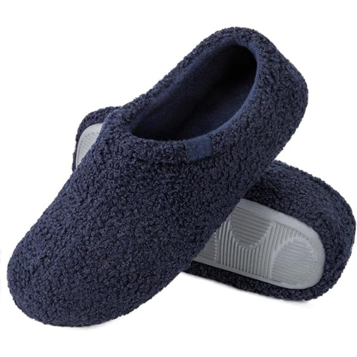 Plush Fur Memory Foam Loafer Slippers