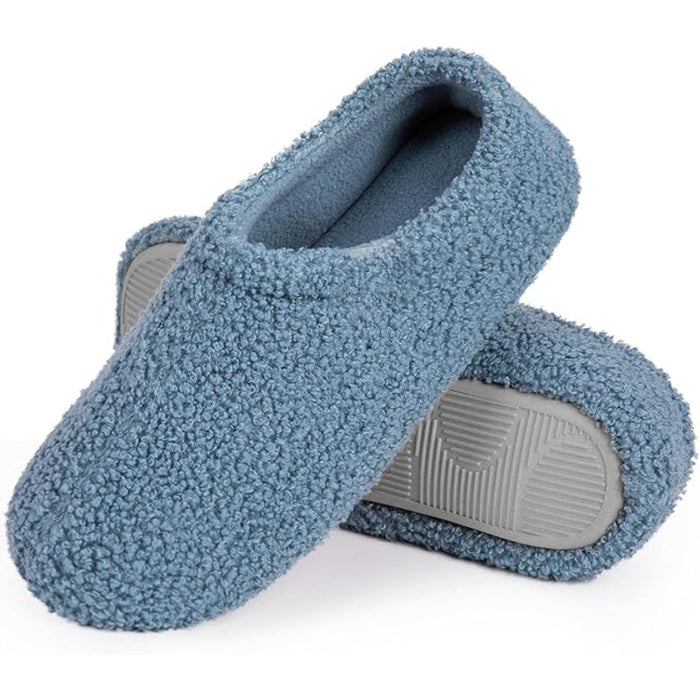 Plush Fur Memory Foam Loafer Slippers