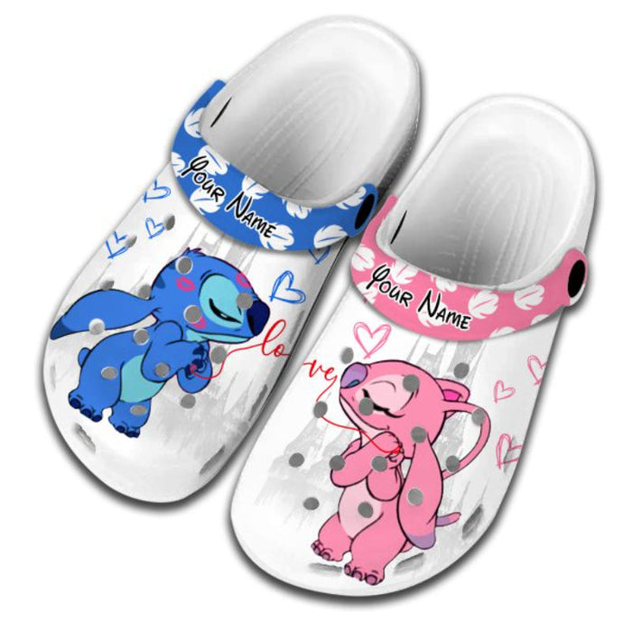 Personalized Stitch Pattern Clogs