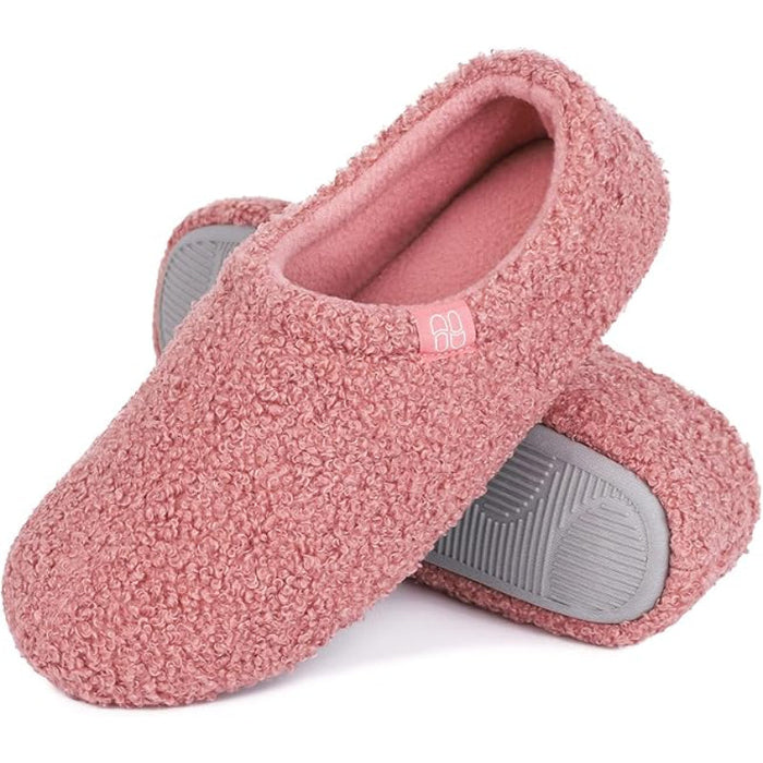 Plush Cushioned Comfy Slippers