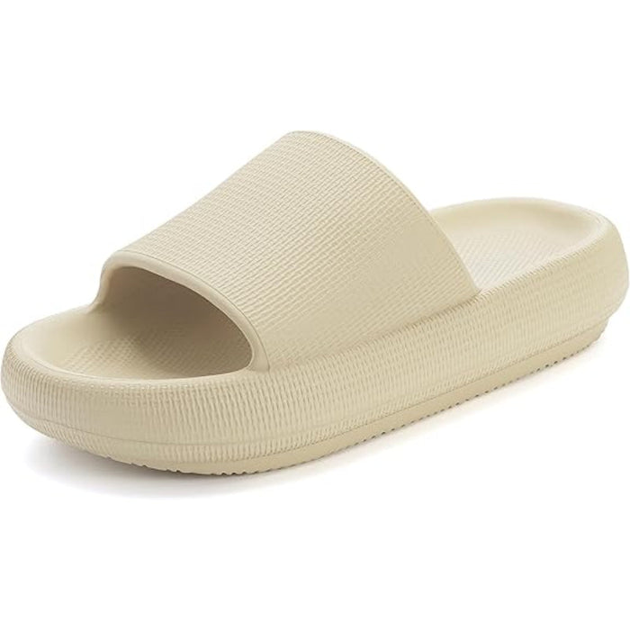 Cozy Pillow Slippers With Thick Cushioned Soles