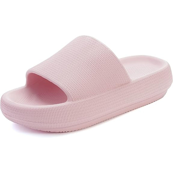 Cozy Pillow Slippers With Thick Cushioned Soles