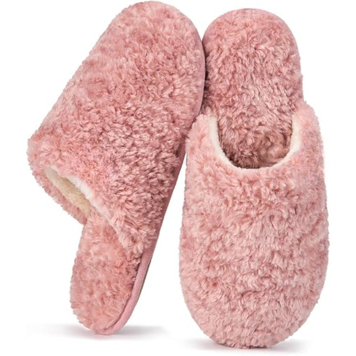 Soft And Warm Cozy Slip On Slippers