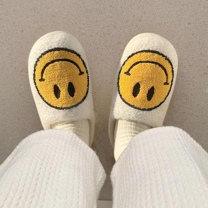 Smile Cozy Slippers For Indoor And Outdoor