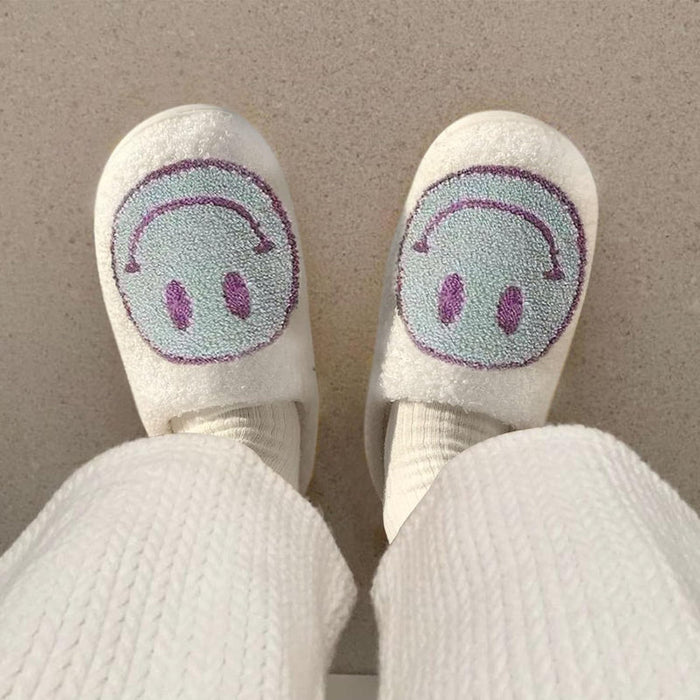 Smile Cozy Slippers For Indoor And Outdoor