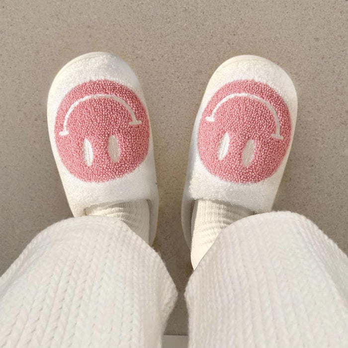 Smile Cozy Slippers For Indoor And Outdoor