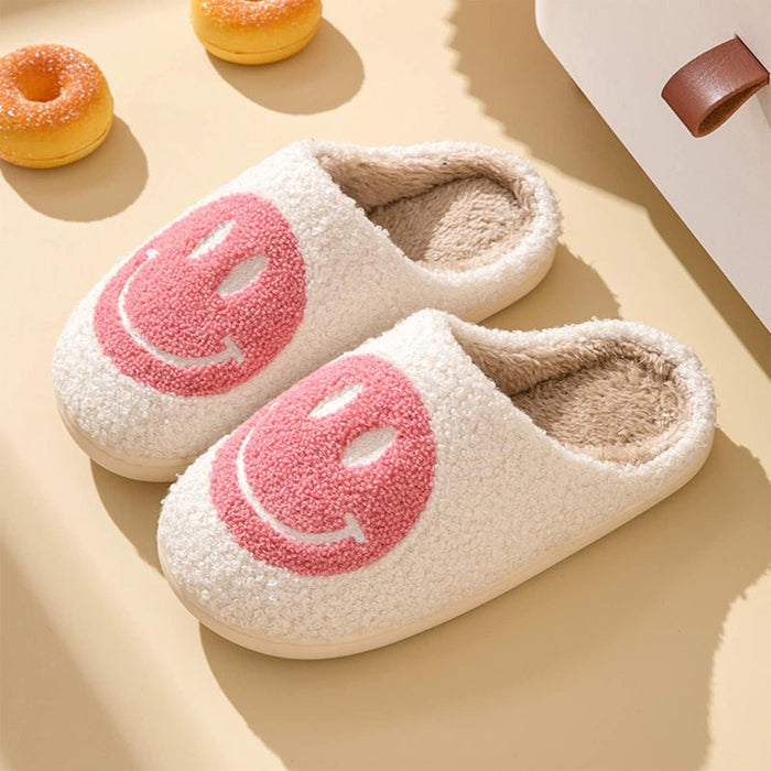 Smile Cozy Slippers For Indoor And Outdoor