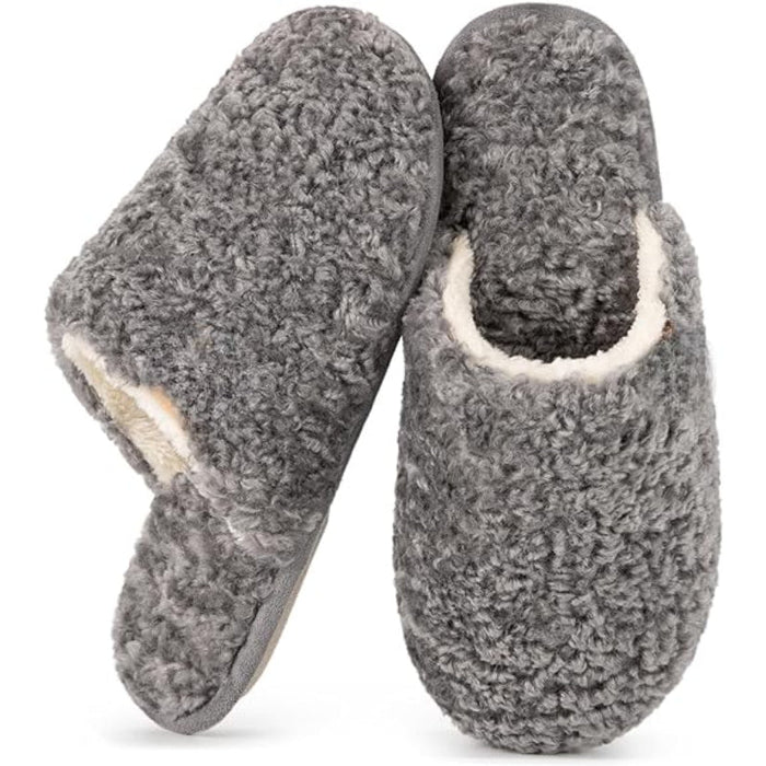 Soft And Warm Cozy Slip On Slippers