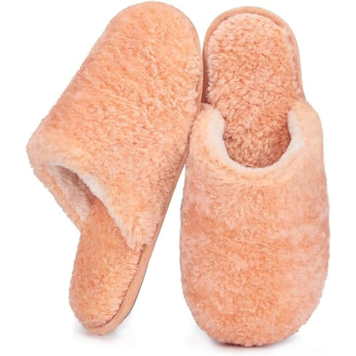 Soft And Warm Cozy Slip On Slippers