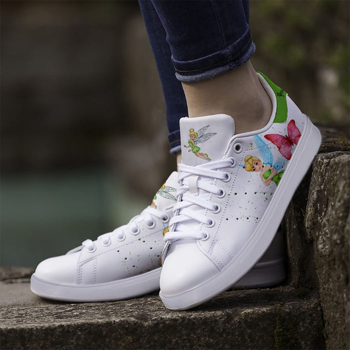 Custom Tinker Bell Butterfly Casual Sneakers