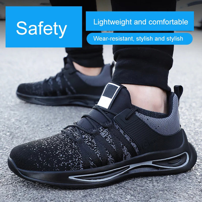 Men's Anti Smashing Anti Slip Wear Resistant Shoes