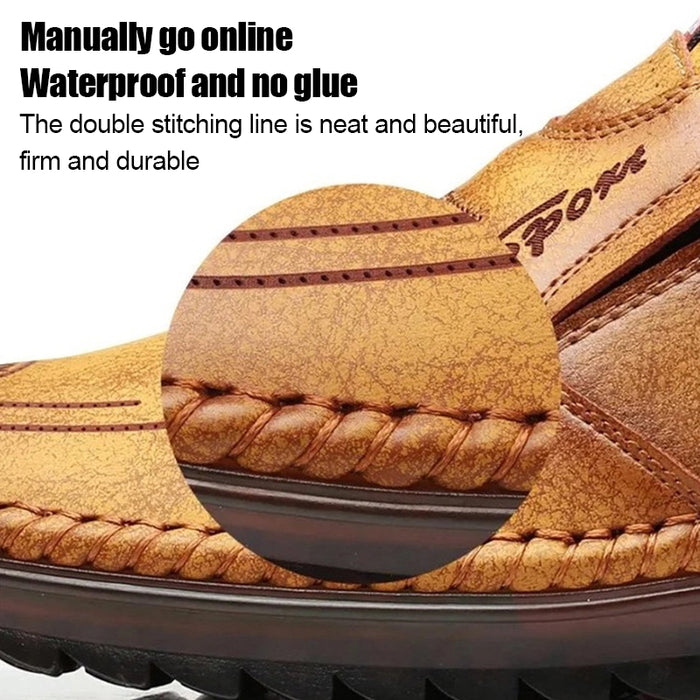 Men's Casual Fashionable Soft-Sole Leather Shoes