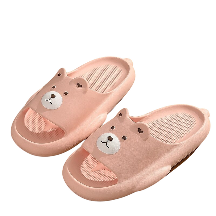 The Summer Cartoon Bear Slippers