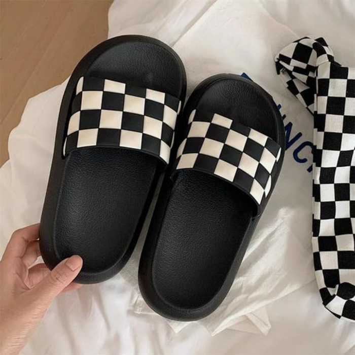 The Celeste Grid Pattern EVA Slides