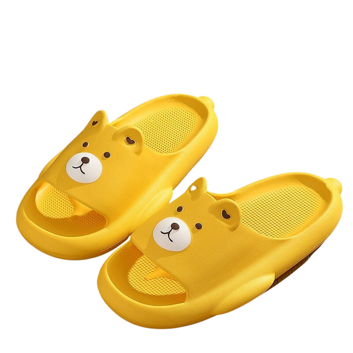 The Summer Cartoon Bear Slippers