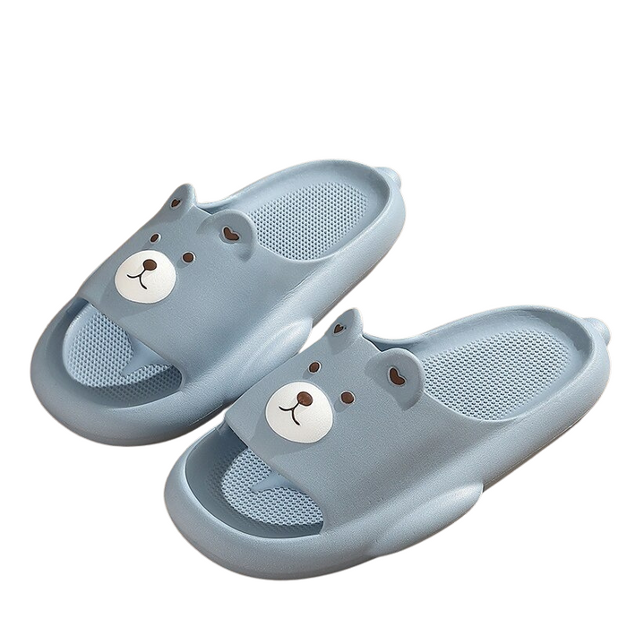 The Summer Cartoon Bear Slippers