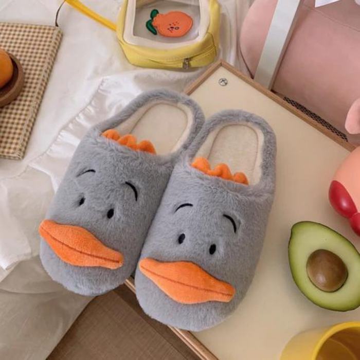 The Jodi Fluffy Fabric Slides For Home