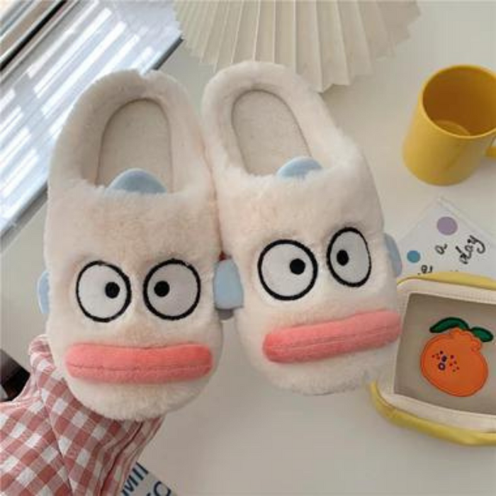 Myra Fluffy Fur Cartoon Slippers