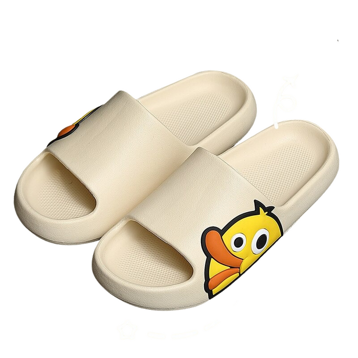 The Duck Themed Open Toe Slides