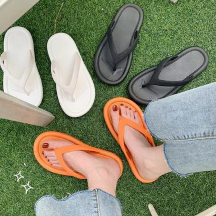 Annette Korean Flat Heels Outdoor Slippers