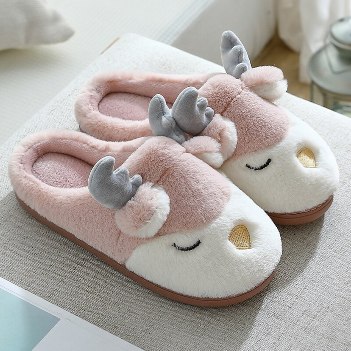 The Sleepy Animal Warm Home Slippers