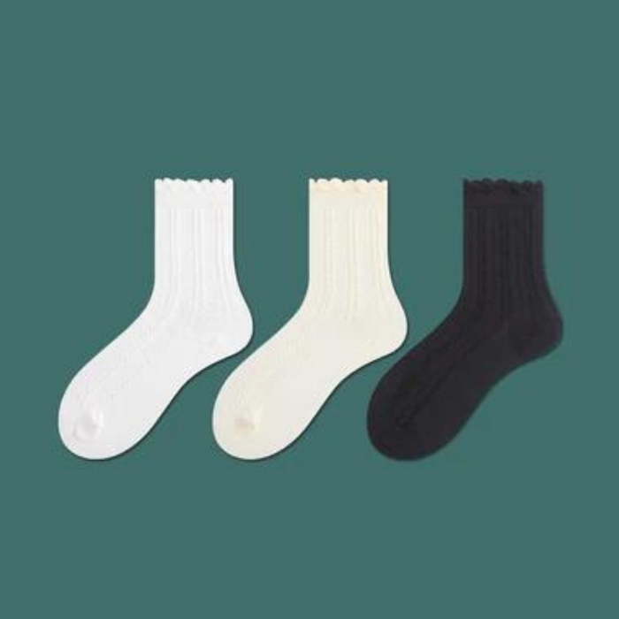 The Solid Colored Marci Socks