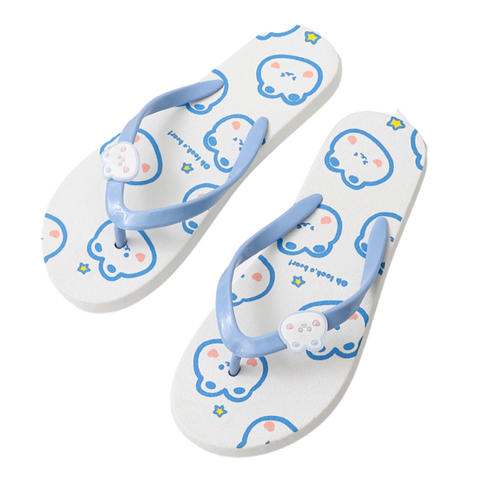 The Beach Cartoon Sandals