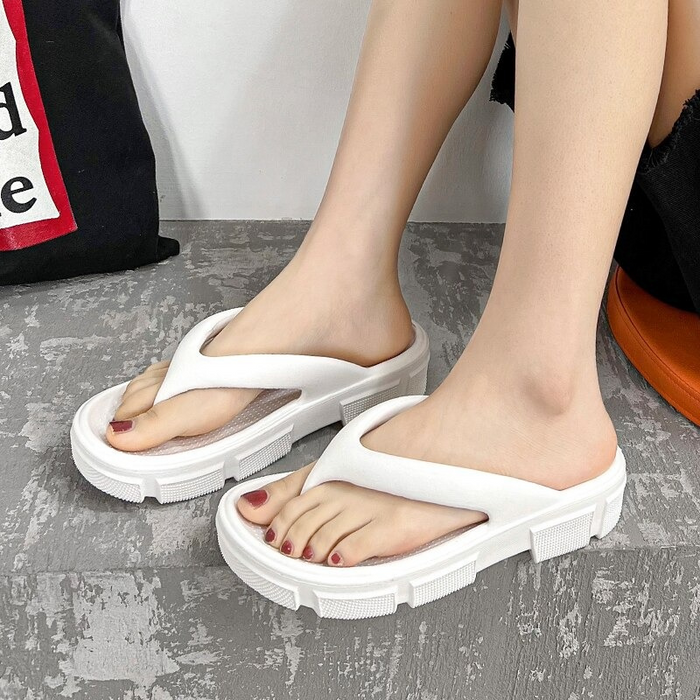 The Platform Thick Straps Flip Flops