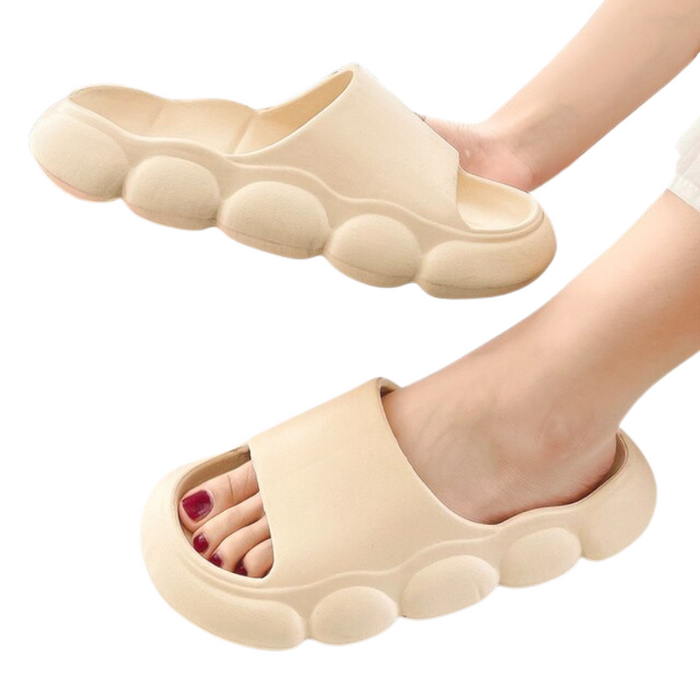 The Thick Platform Slippers