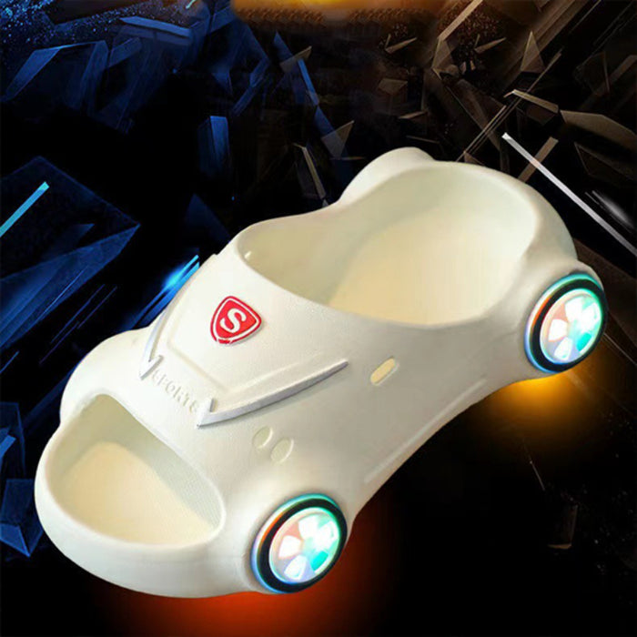 Sports Car Style Kids Luminous Slippers