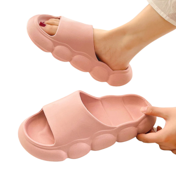 The Thick Platform Slippers