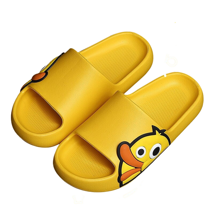 The Duck Themed Open Toe Slides