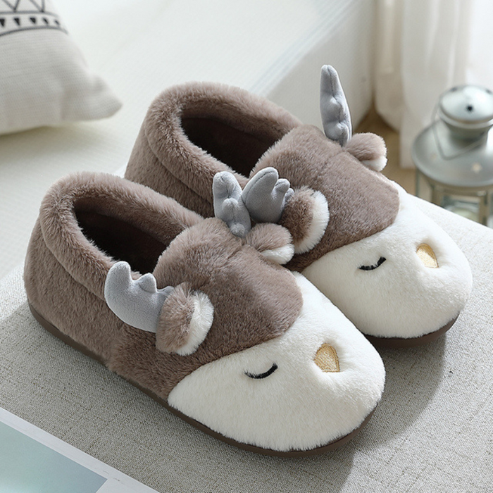 The Reindeer Color Slippers