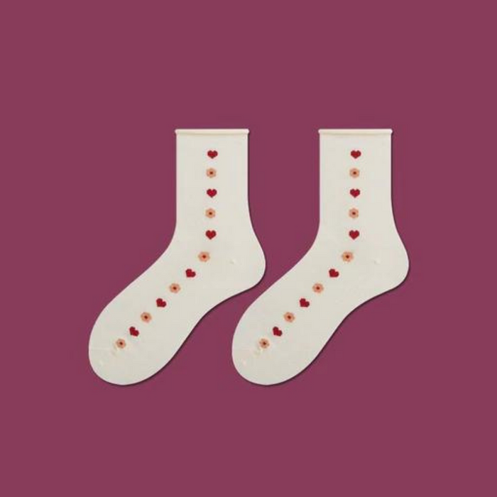 Janna Cute Cotton Socks