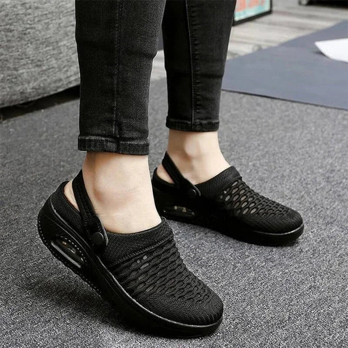 Women's Walking Shoes Air Cushion Slip-On Shoes