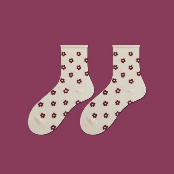 Janna Cute Cotton Socks