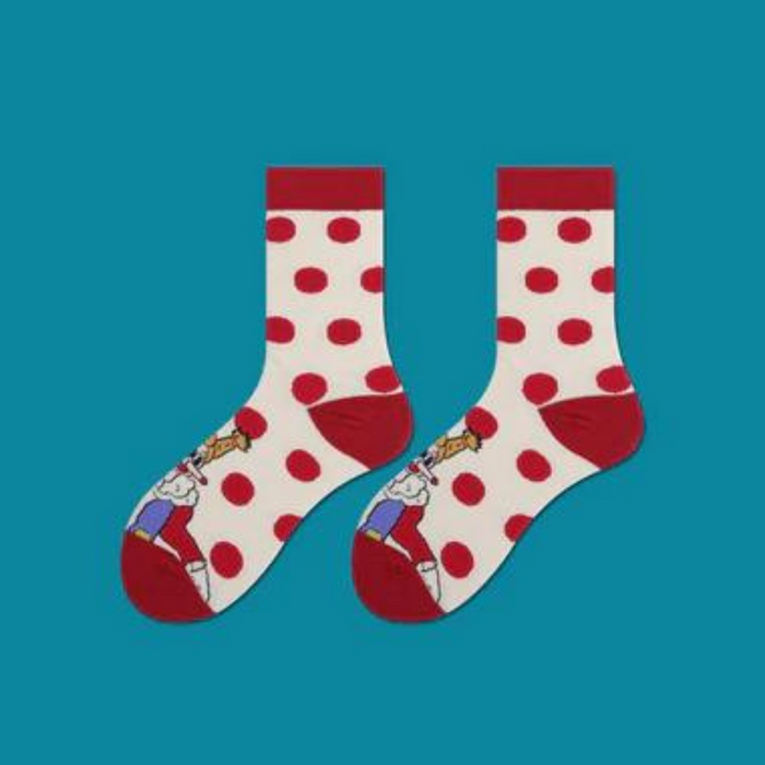 Helga Multi Print Fit Socks