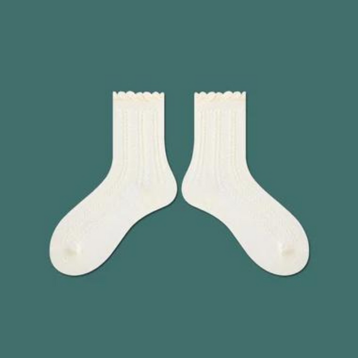 The Solid Colored Marci Socks