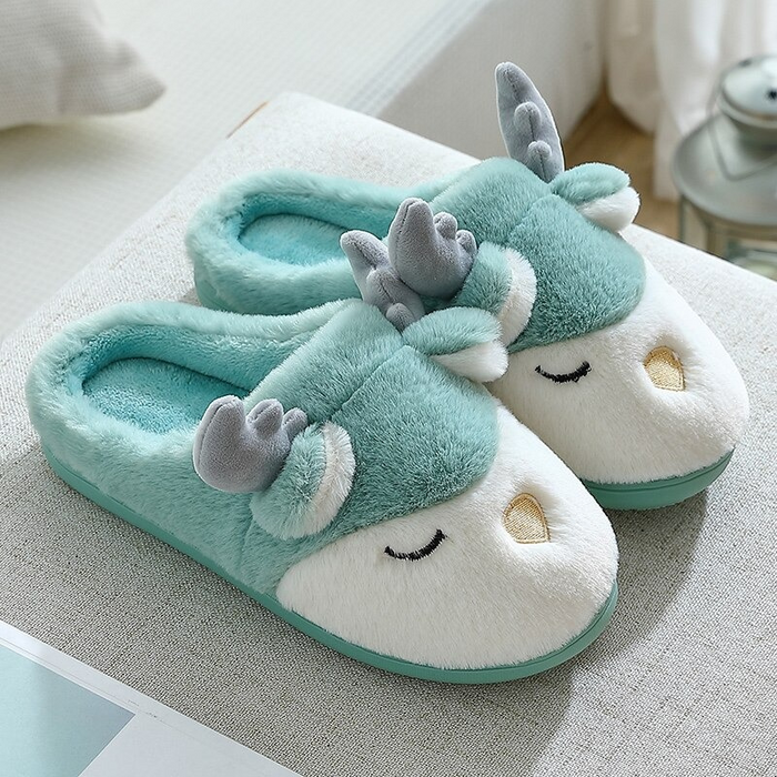 The Sleepy Animal Warm Home Slippers